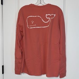 Long sleeve whale Vineyard Vines shirt